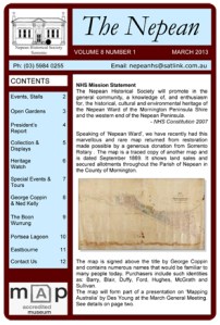 Mar 2013 Nepean Vol 8 No 1