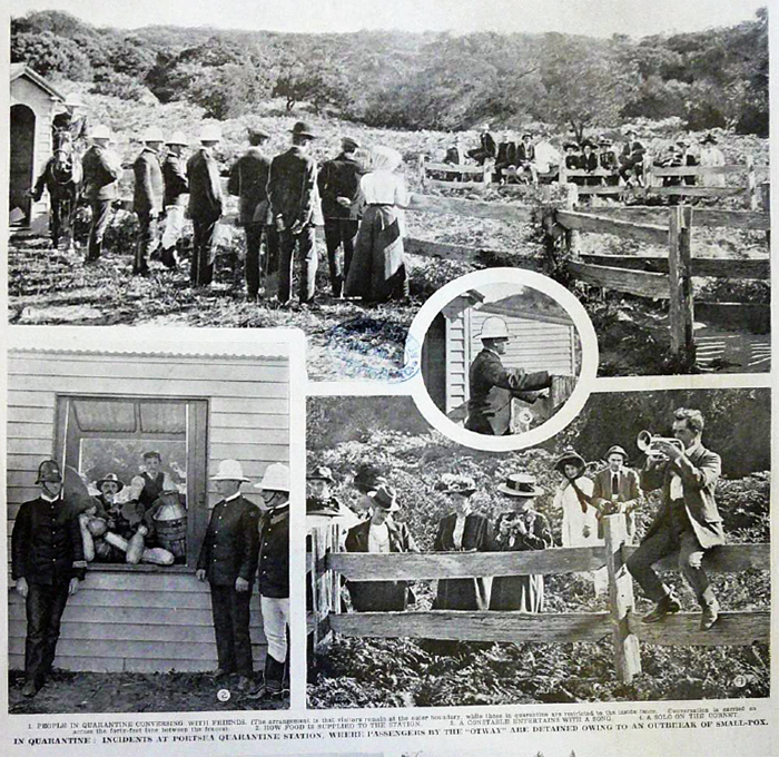 Quarantine of the Otway 1910