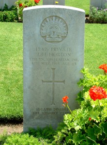 Horton Headstone