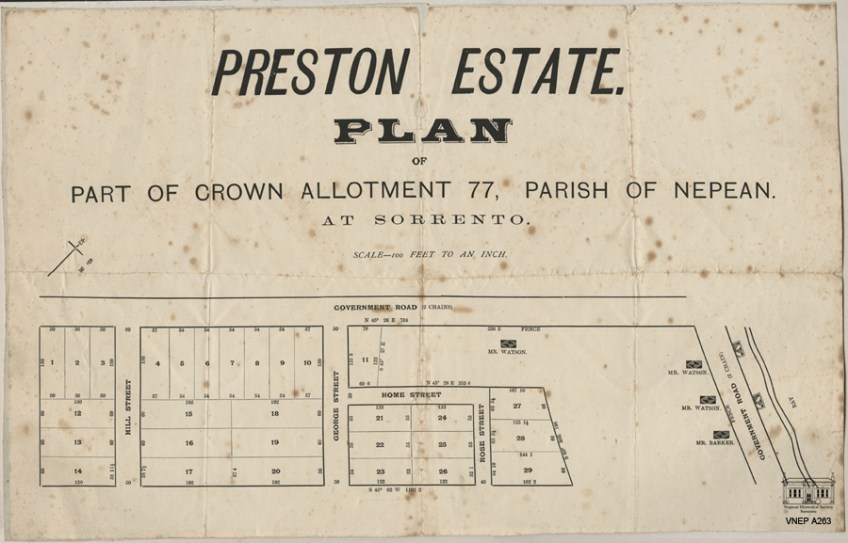 The Preston Estate c1917