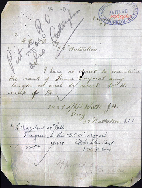 Watts return to pvte